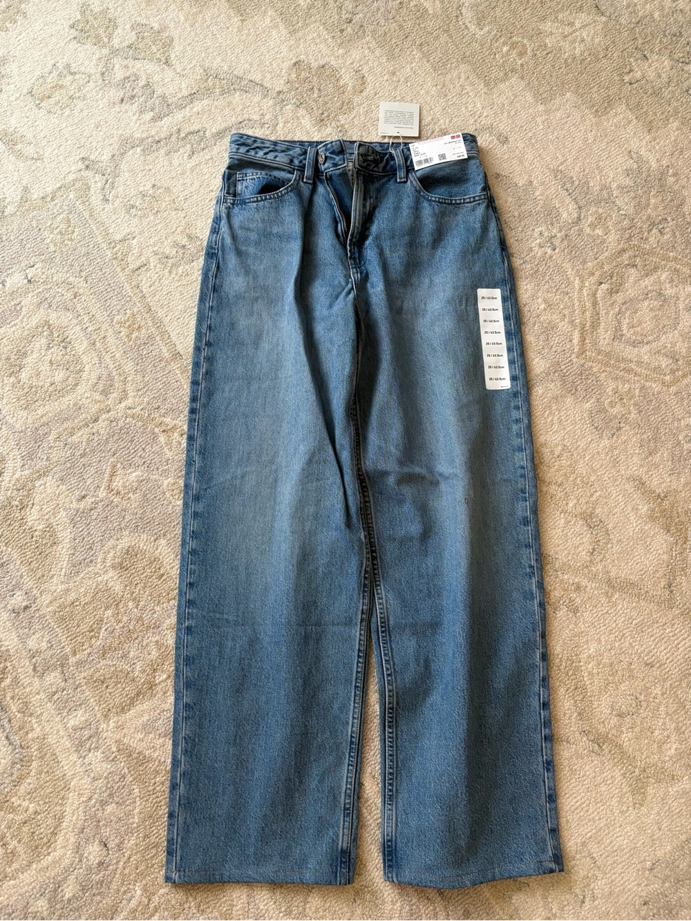 JW ANDERSON Blue Wide-Leg Jeans